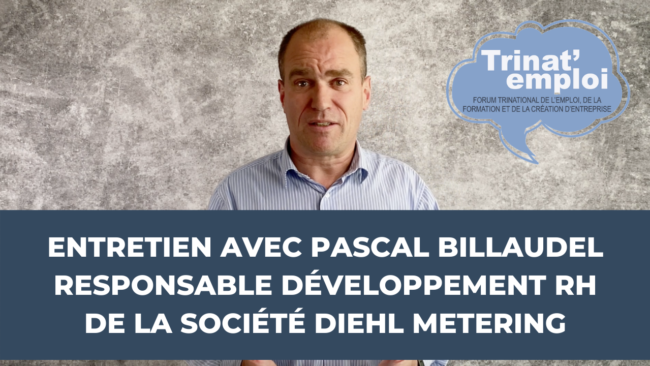 Entretien avec Pascal BILLAUDEL, responsable développement en ressources humaines – Diehl Metering Entretien avec Pascal BILLAUDEL, responsable développement en ressources humaines - Diehl Metering