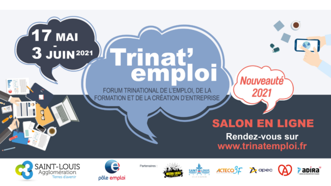 Salon Trinat'emploi - emploi, formation, création d'entreprise Saint-Louis Sud Alsace