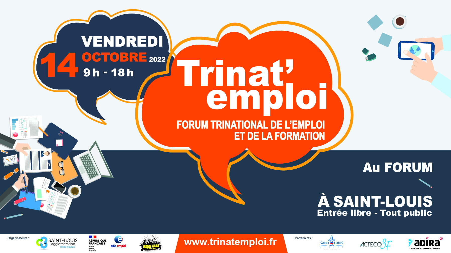 Salon Trinat'Emploi Saint-Louis Sud Alsace