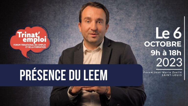 Leem présent en Alsace lors de Trinat’emploi Leem présent en Alsace lors de Trinat'emploi